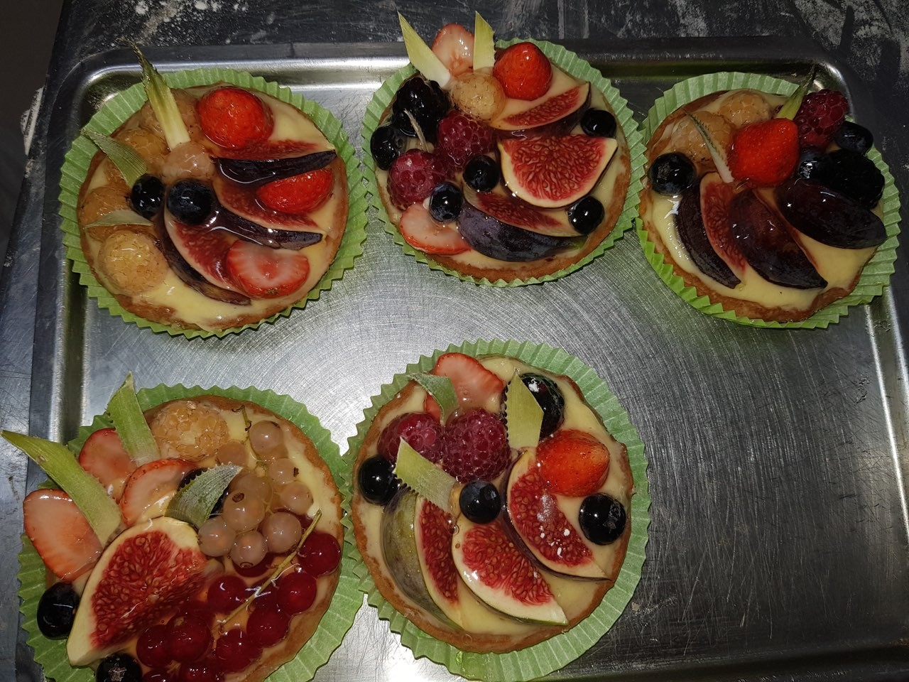 Tartelettes aux fruits