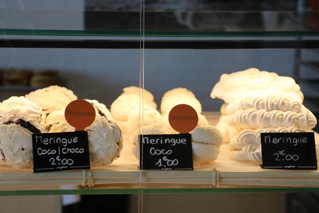 Meringues coco / choco, Meringues coco, Meringues nature