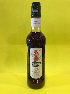 Sirop fraise litchi hibiscus