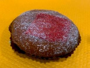financier fraise framboise