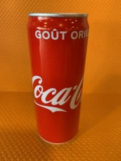 Cannette Coca Cola goût original