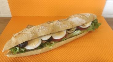 pain bagnat baguette
